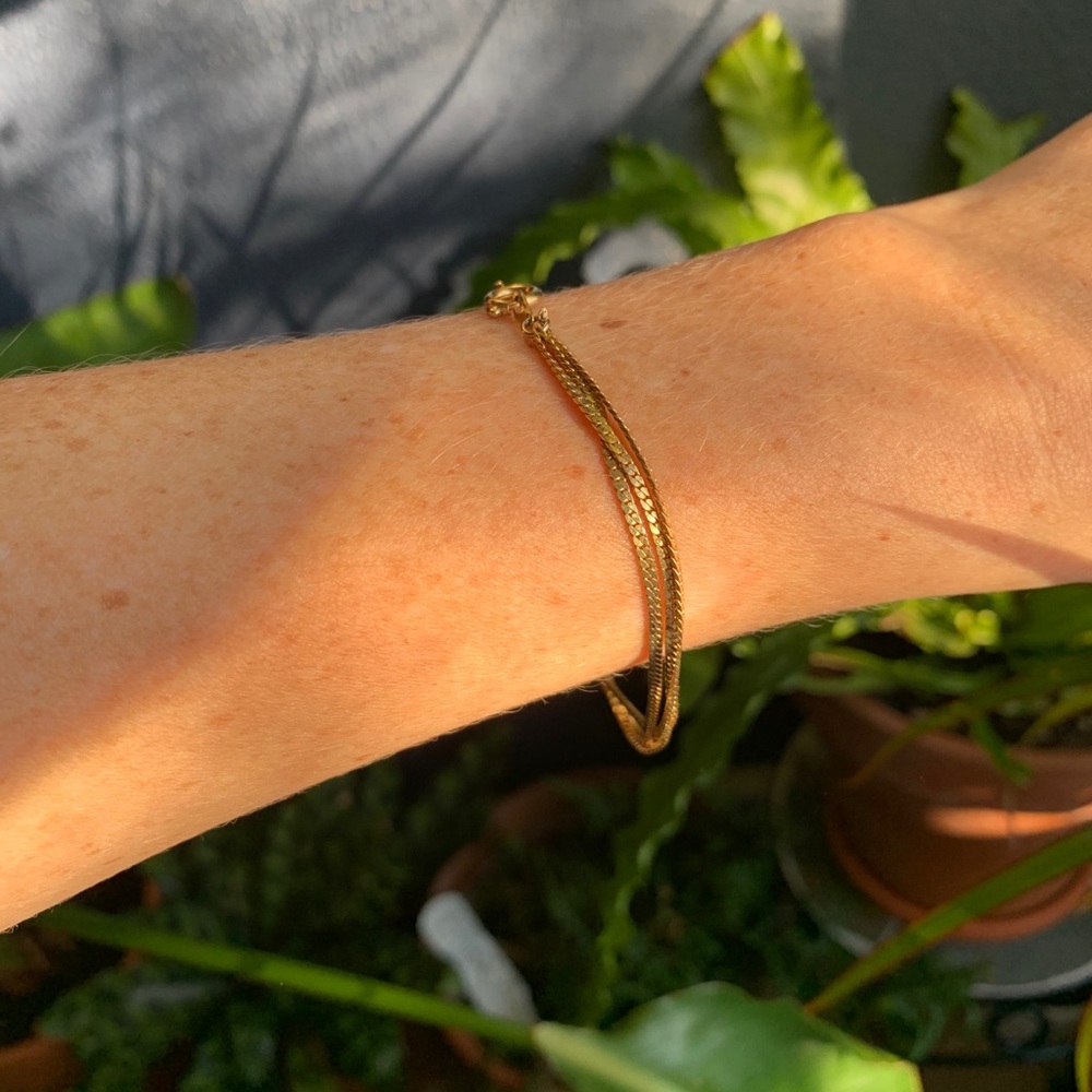 Vintage | Faux Gold Bracelet - Picture 6 of 9